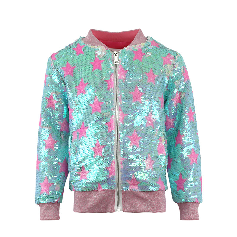 Flip sequin jacket hotsell