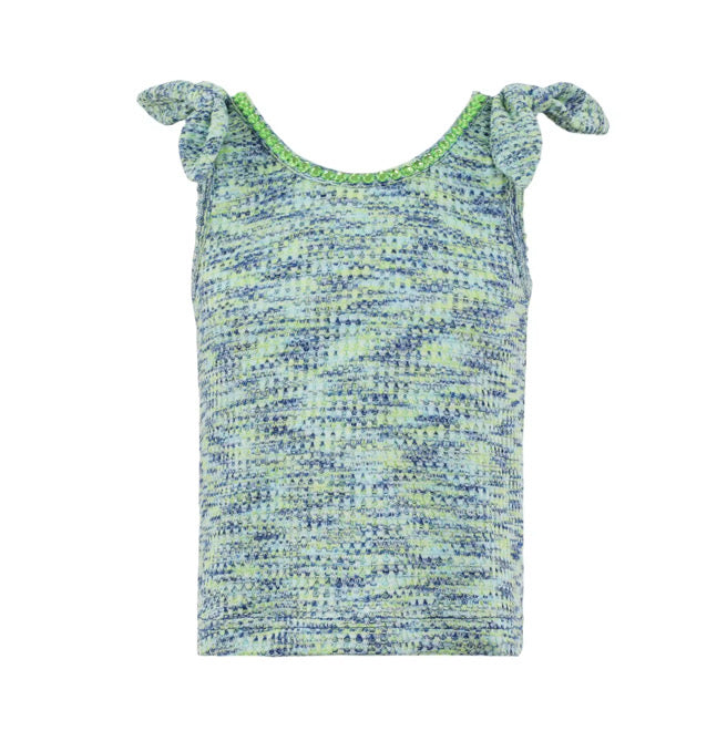 Pre-Order Green Pop Crystal Top & Short Set