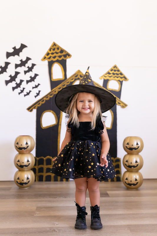 Shiny Little Witch Dress Set