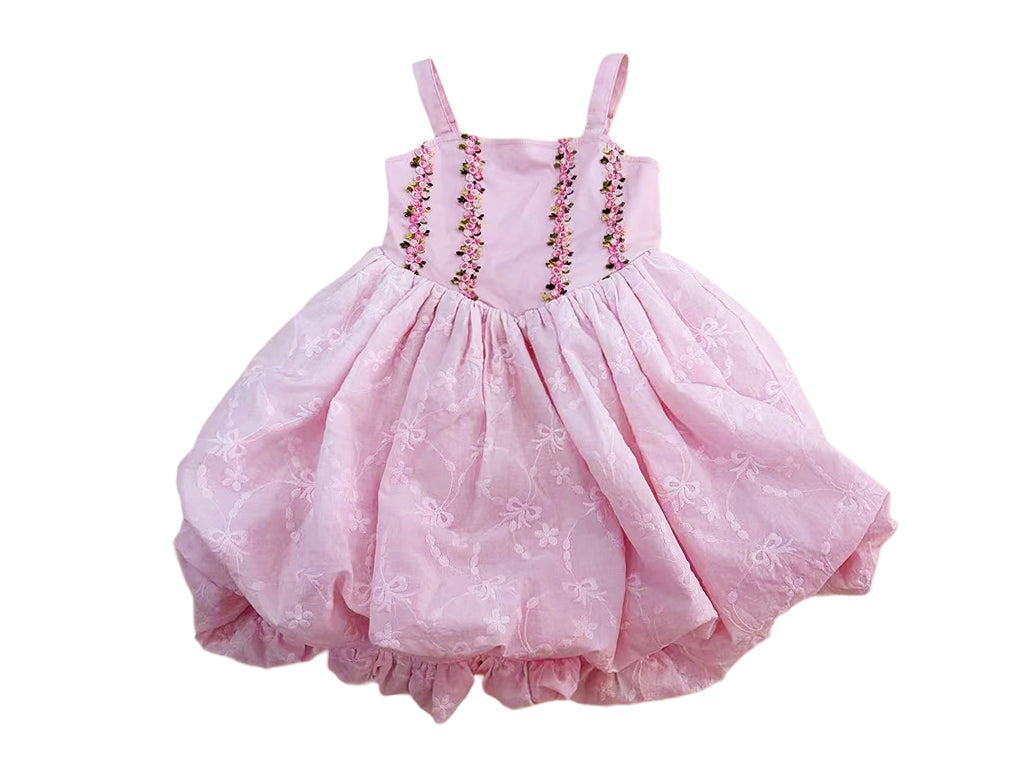 Pre-Order Blushing Rose Bubble Dress