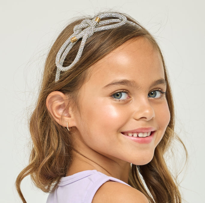 Crystal Bow Tiara-Band
