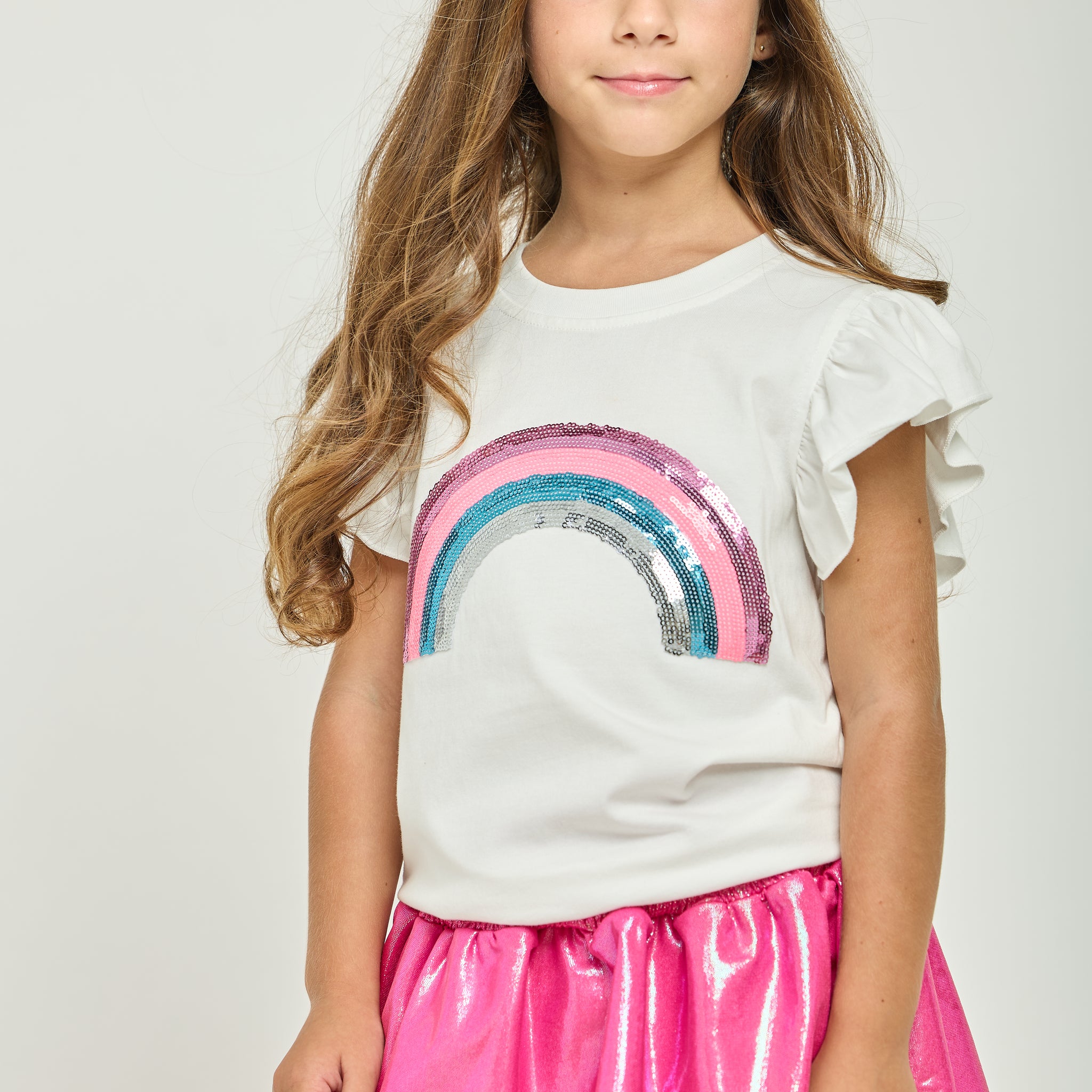 Pre-Order Rainbow Ruffle Tee