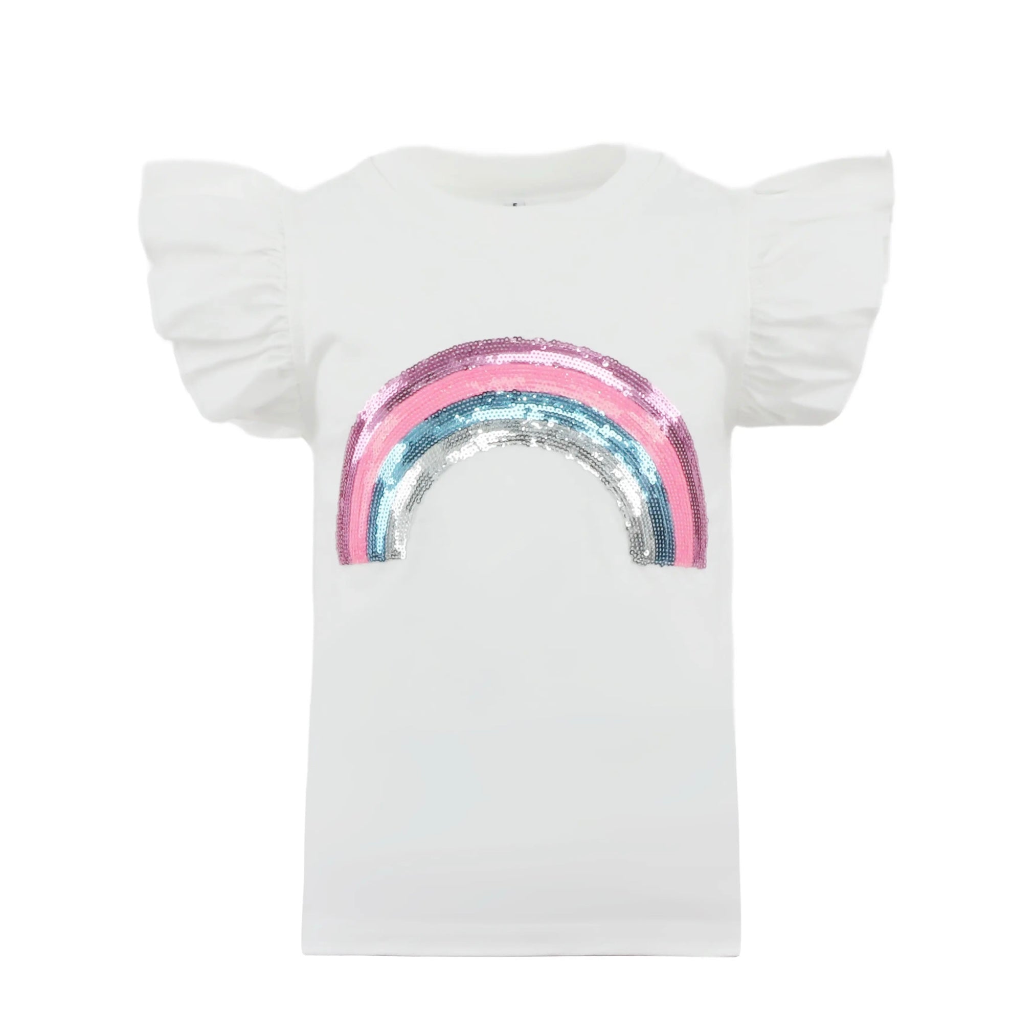 Pre-Order Rainbow Ruffle Tee