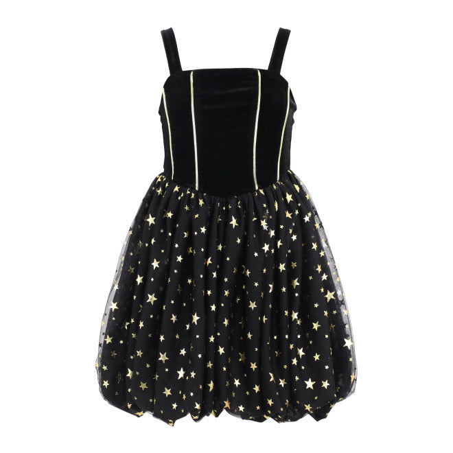 Pre-Order Gold Star Bubble Dress
