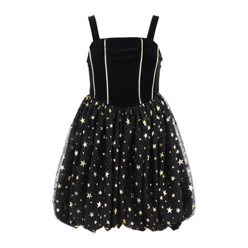 Pre-Order Gold Star Bubble Dress