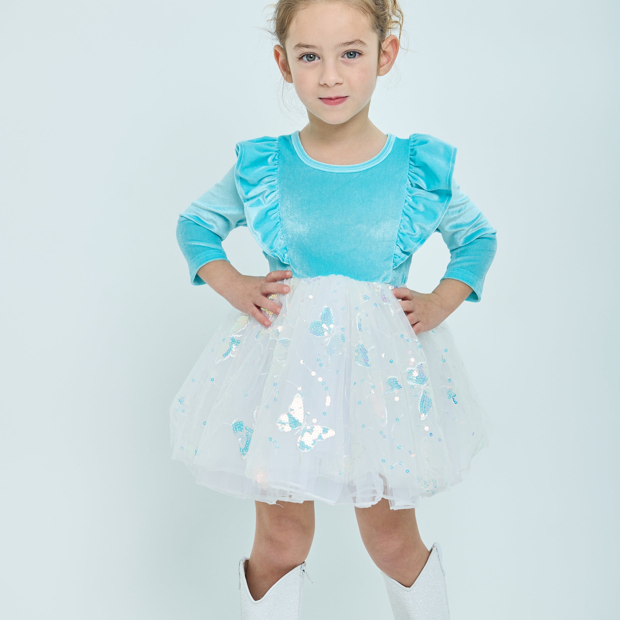 Butterfly Princess Dress & Bloomer Set